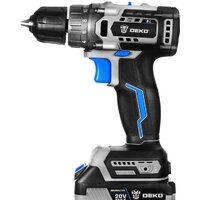 Дрель-шуруповерт Deko Sharker 063-4037 (с 1-им АКБ)