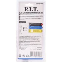 Набор отвертка с битами P.I.T. Advance HSDR04-0006 (7 предметов)