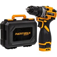 Дрель-шуруповерт Partisan AD-1660BL (с 2-мя АКБ, кейс)