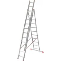 Лестница-стремянка Новая высота NV 323 трёхсекционная усиленная 3x17 ступеней