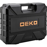 Дрель-шуруповерт Deko DKCD20FU-Li SET 3 063-4172 (с 2-мя АКБ, кейс, набор оснастки)