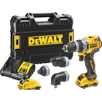 Дрель-шуруповерт DeWalt DCD703L2T (с 2-мя АКБ, кейс, набор патронов)