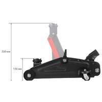 Подкатной домкрат Startul Auto ST8014-04 2т (кейс)