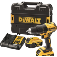 Дрель-шуруповерт DeWalt DCD777M2T (с 2-мя АКБ, кейс)