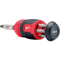 Набор отвертка с битами Milwaukee 4932492807 (8 предметов)