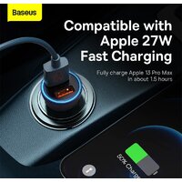 Автомобильное зарядное Baseus CGJM000013