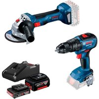 Наборы электроинструментов Bosch 0615990M8S (болгарка, шуруповерт, 2 АКБ)