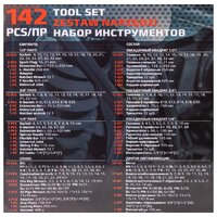 Универсальный набор инструментов ForceKraft FK-41421-5 New (142 предмета)