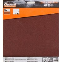 Набор шлифлистов Gepard GP5011-120 (5 шт)