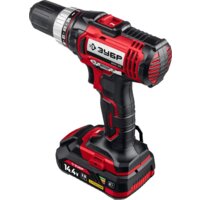 Дрель-шуруповерт Зубр Мастер ДШЛ-145-22 (с 2-мя АКБ, кейс)