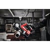 Ленточная пила Milwaukee Fuel M12 FBS64-402C 4933478441 (с 2-мя АКБ, кейс)