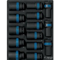 Набор головок слесарных King Tony 6414MP