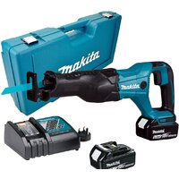Сабельная пила Makita DJR186RFE (с 2-мя АКБ, кейс)
