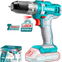 Ударная дрель-шуруповерт Total TIDLI201455 (без АКБ, набор оснастки)