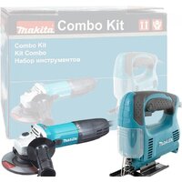 Наборы электроинструментов Makita DK0122 (лобзик + болгарка)